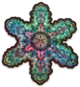 Holographic Snowflake Sticker