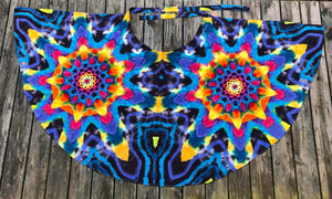 Cotton Wrap Skirt with zipper pocket