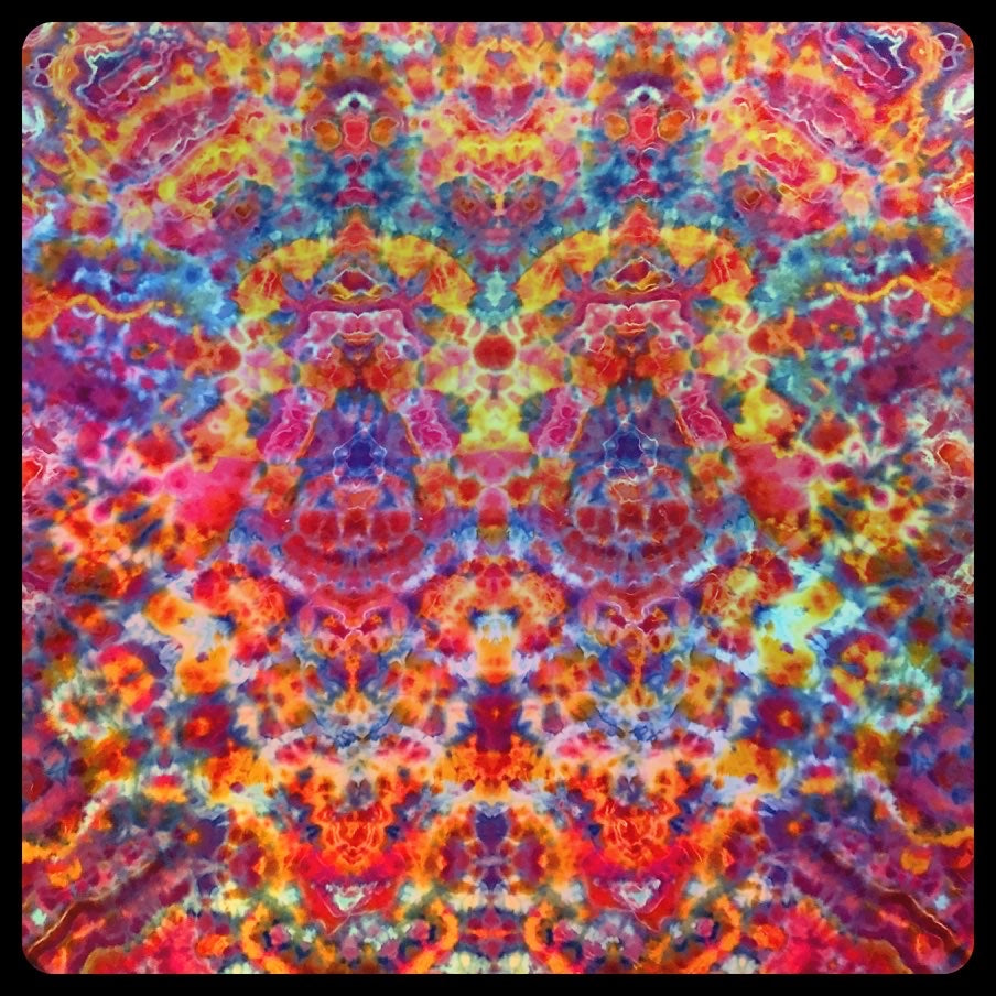Holographic Psychedelic Sticker